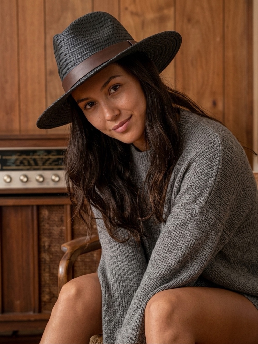 Wyeth Black Straw Sun Hat Miguel Toyo
Panama Fedora Women’s